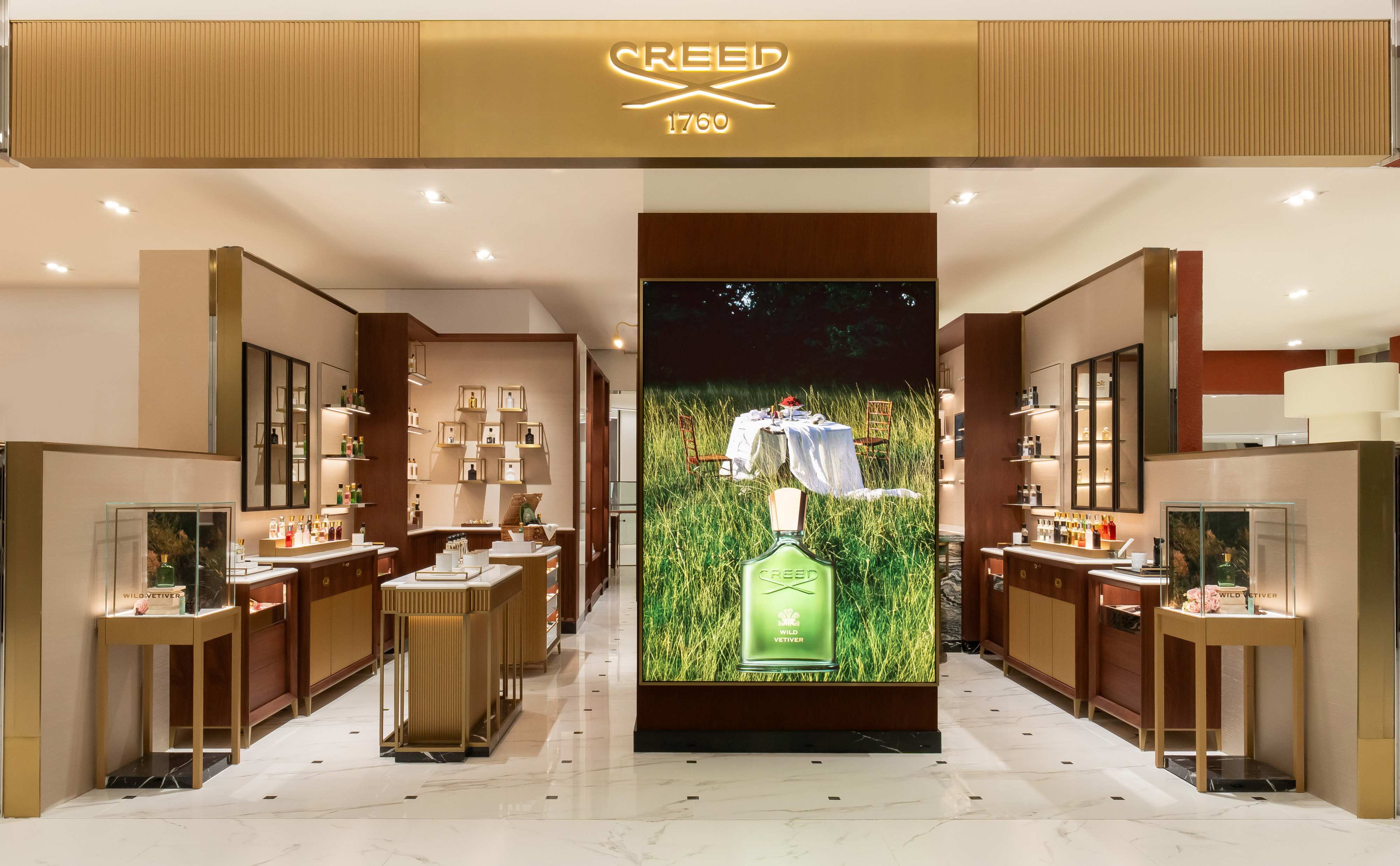 CREED這次正式進駐台中漢神洲際購物廣場